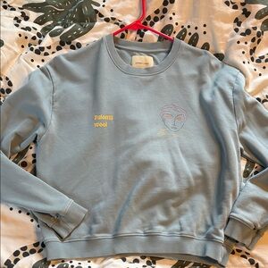 Paloma Wool Light Blue Artistic Sweatshirt